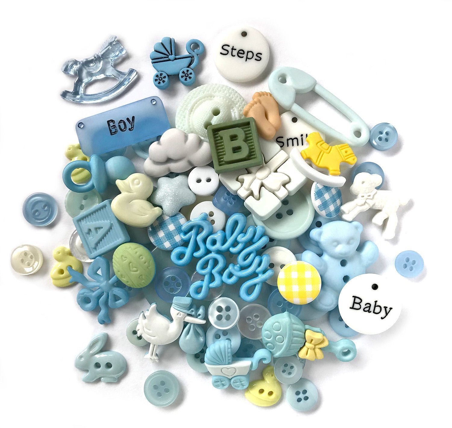 Baby Boy-VP324 - Buttons Galore and More