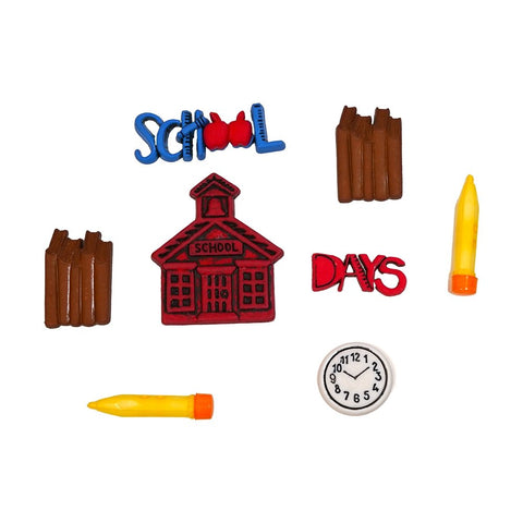 Back to School - Buttons Galore and More