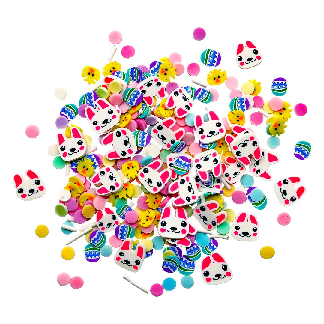 Buttons Galore Sprinkletz, Tiny Polymer Clay Embellishments for Crafts,  Scrapbooks, Card Making & Shaker Crafts - Spring - 2,400 Pieces