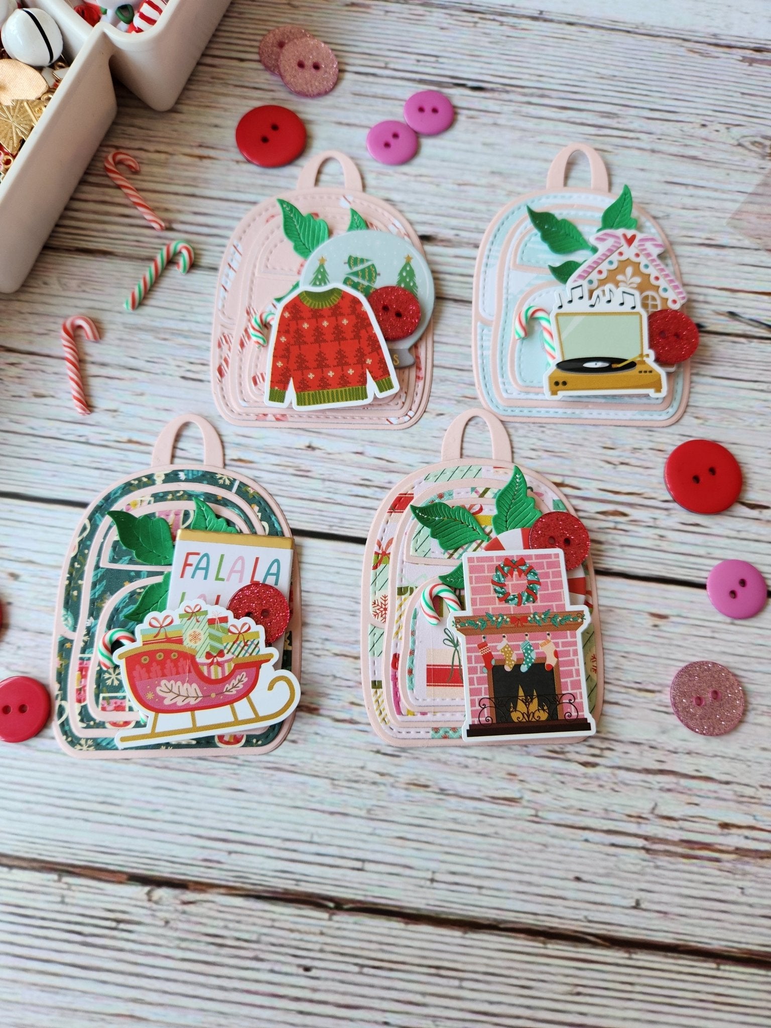 Candy Canes - Buttons Galore and More
