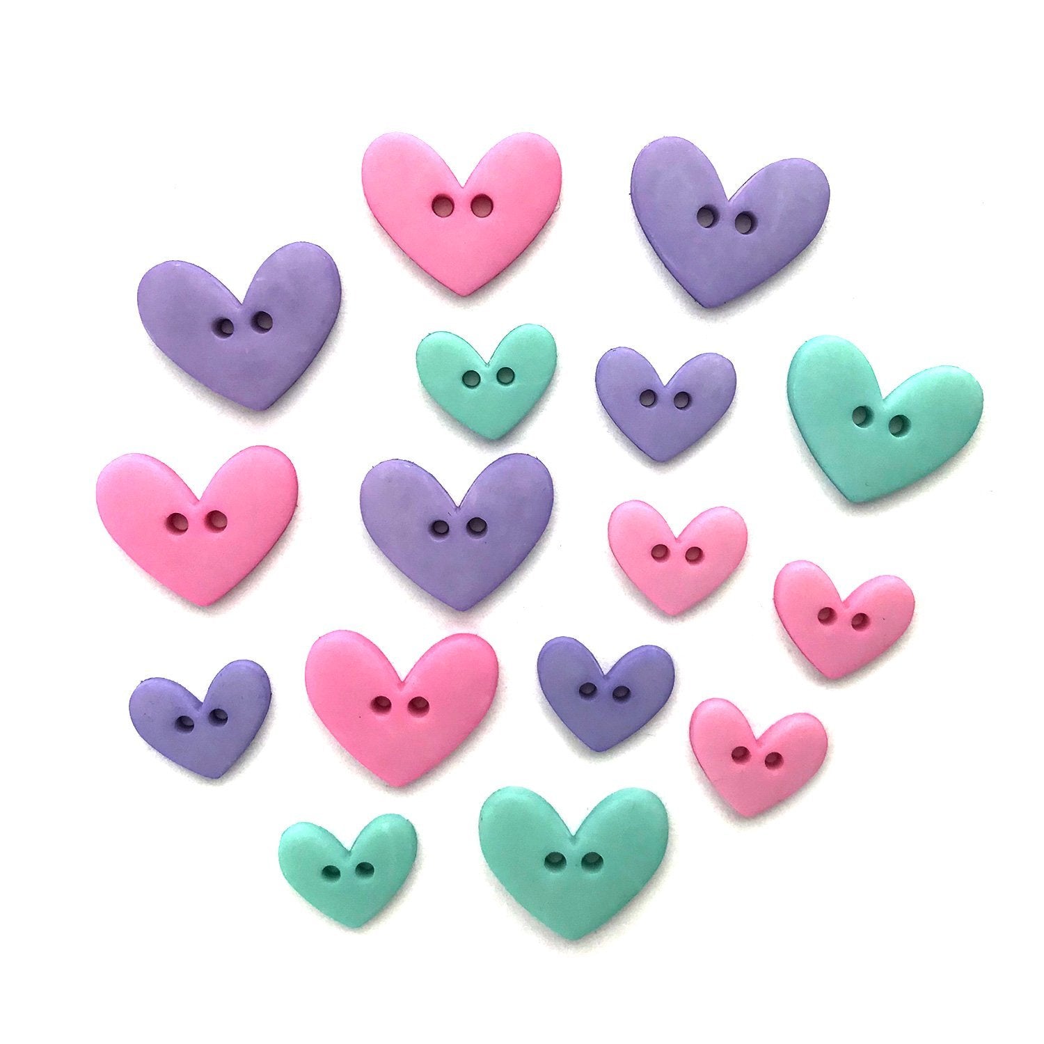 Heart  Buttons Galore and More