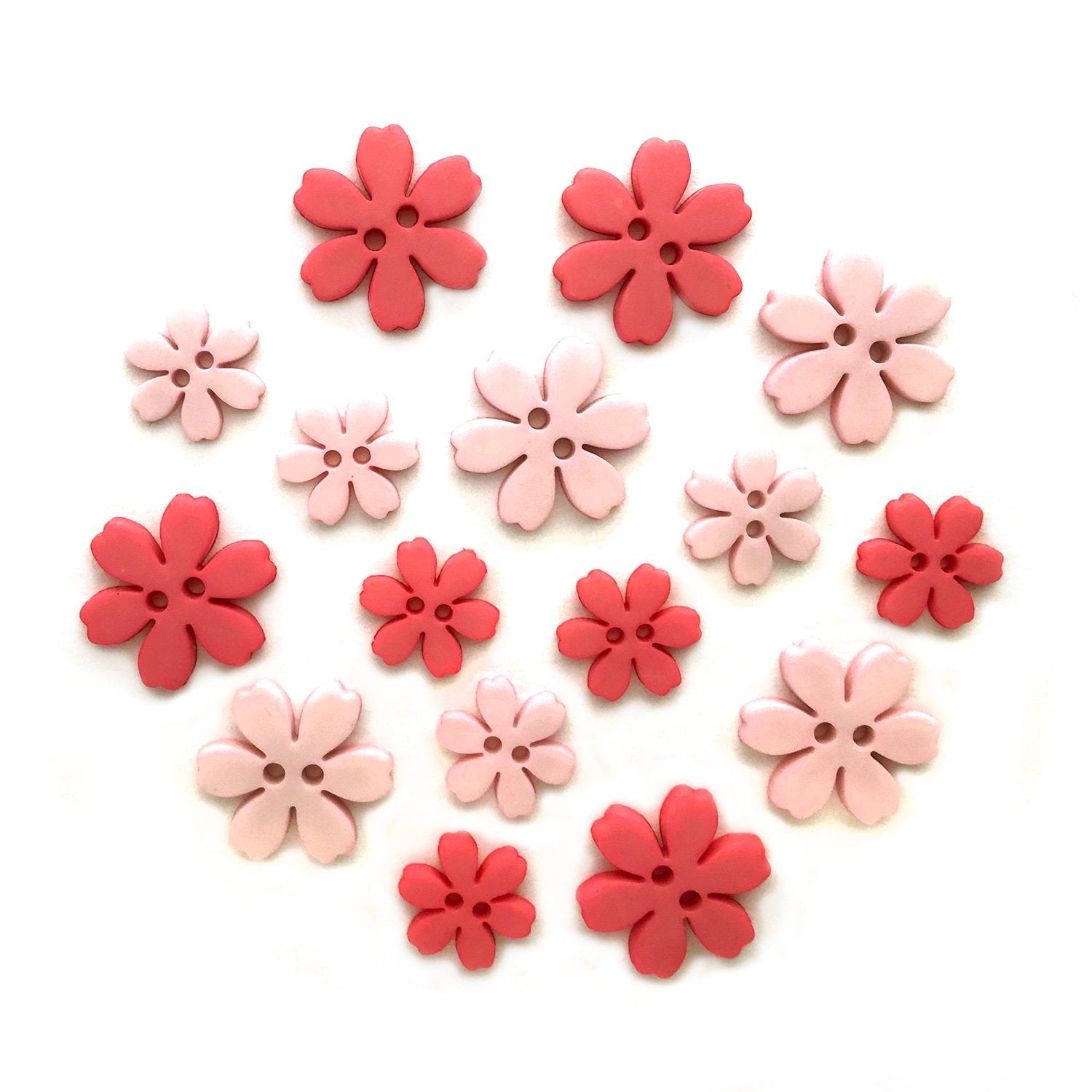  VILLCASE Pack Flower Wood Buttons Upholstery Buttons Flower  Buttons for Crafts Buttons Scrabooking Wood Craft Button Heart Buttons  Sewing DIY Craft Button Bamboo Decorate Heart-Shaped