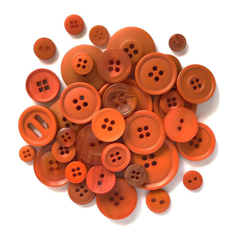 Carnival Orange - BCB118 - Buttons Galore and More