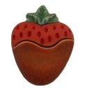 Chocolate Covered Strawberry 3D Bulk Buttons - 3