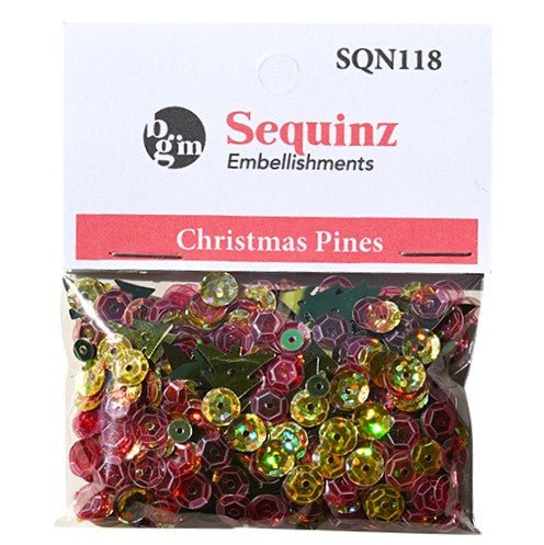 Christmas Pines - Buttons Galore and More
