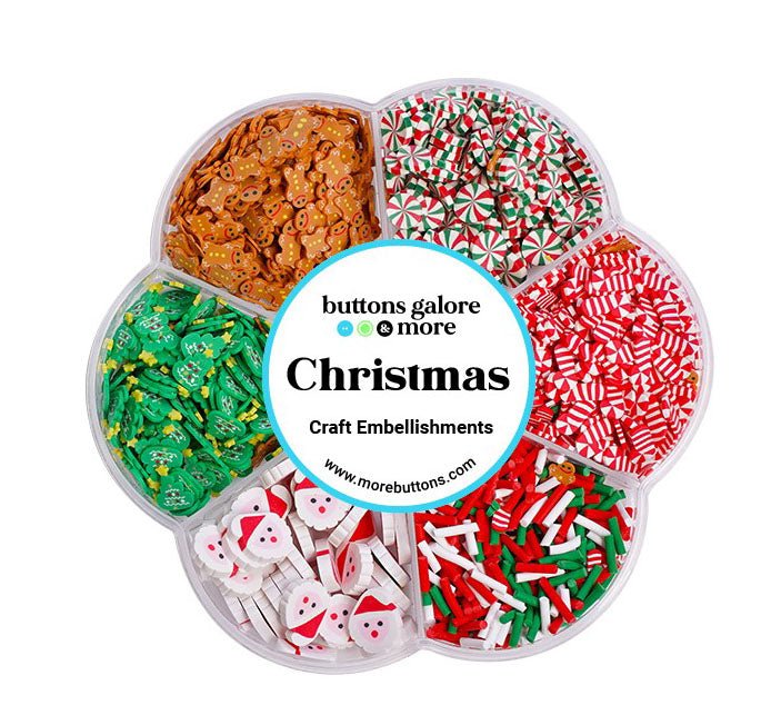 Christmas Sprinkletz Assortment - Buttons Galore and More