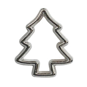 Christmas Tree Cut Out Cookie Buttons for Craft Embellishments