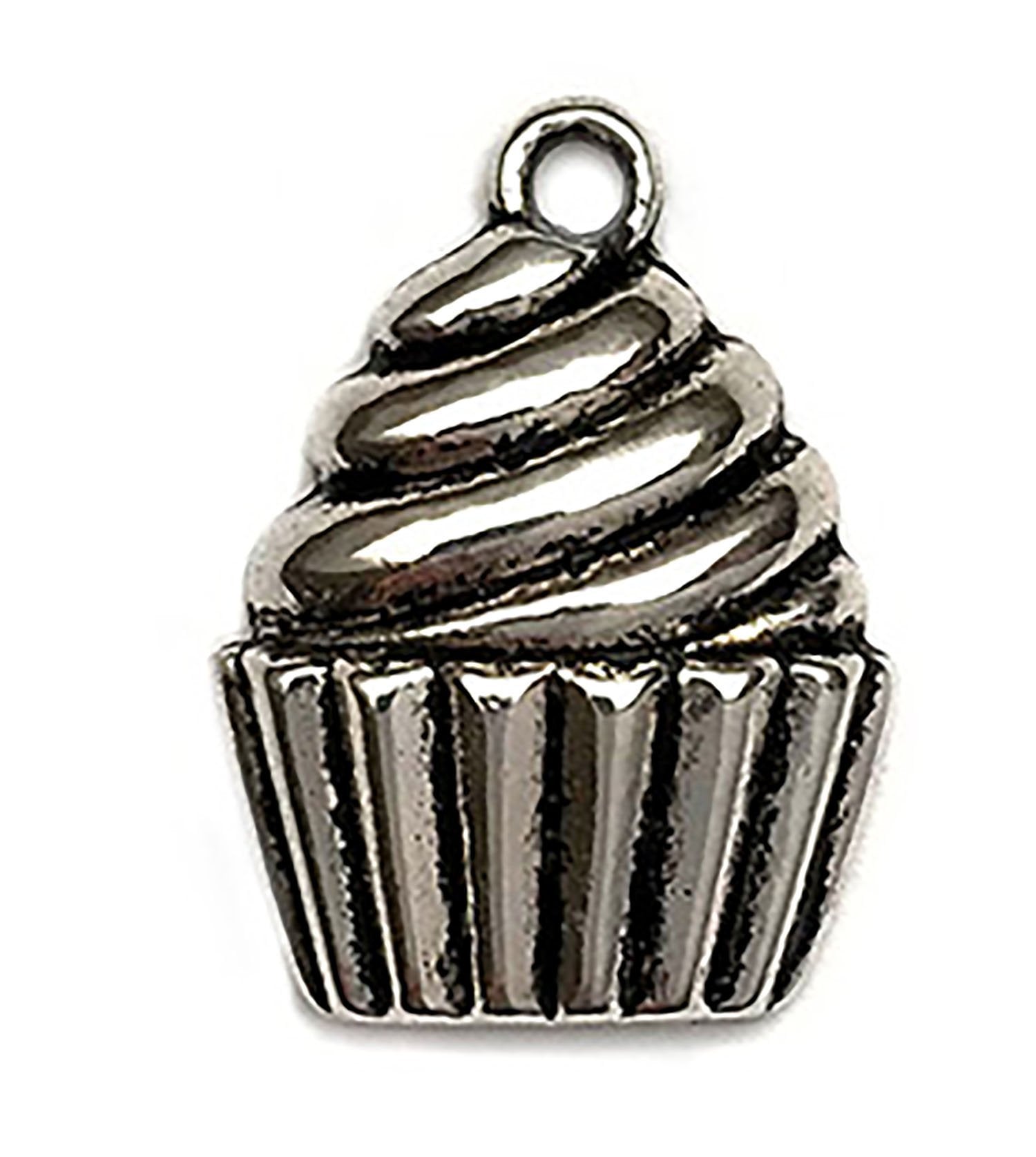 Cupcake Charm - Buttons Galore and More