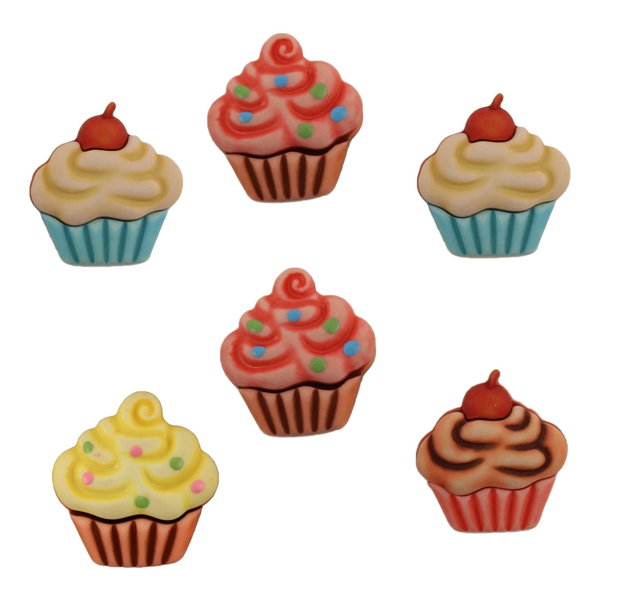 Cupcakes - Buttons Galore and More