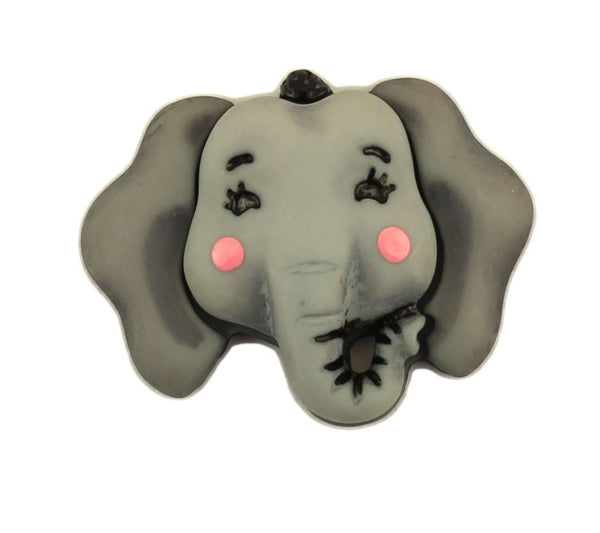 Elsie The Elephant 3D Bulk Buttons - 1