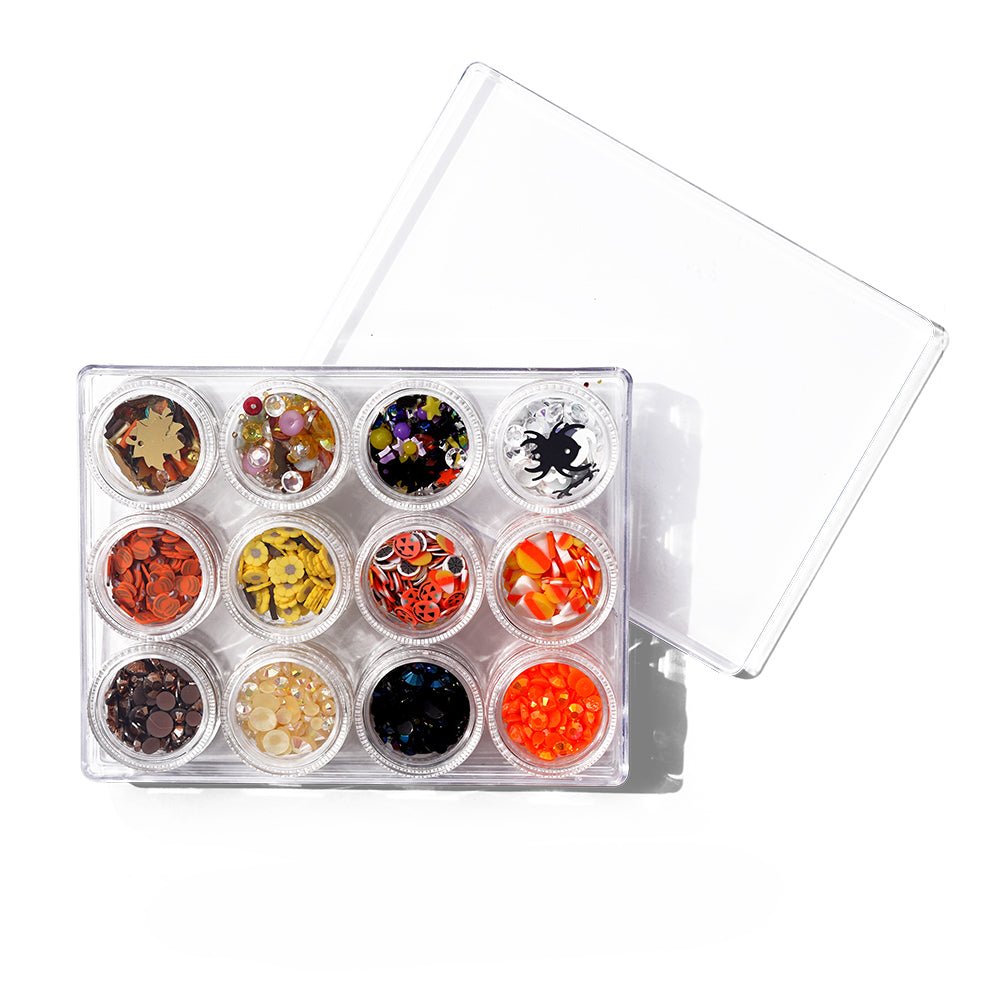 Fall Halloween Embellishment Assortment - Buttons Galore and More