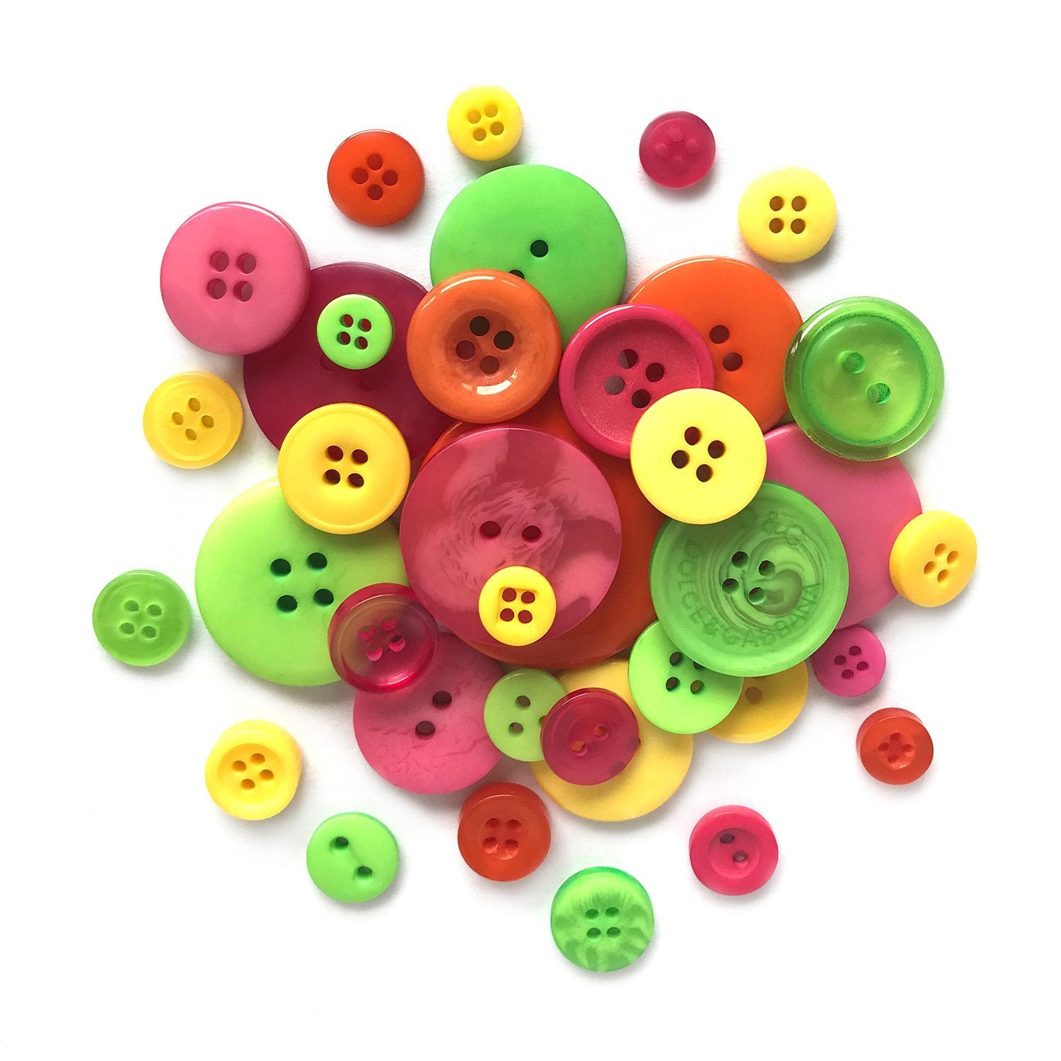 Hand-Dyed Assorted Buttons for Sale | Buttons Galore and More