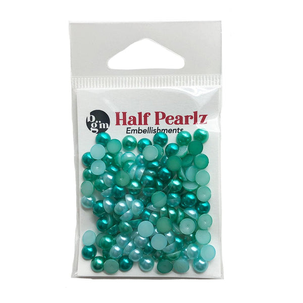 Flat Back Pearls - Princess Colors - 4