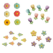 Flatbackz Flowers Group - Buttons Galore and More