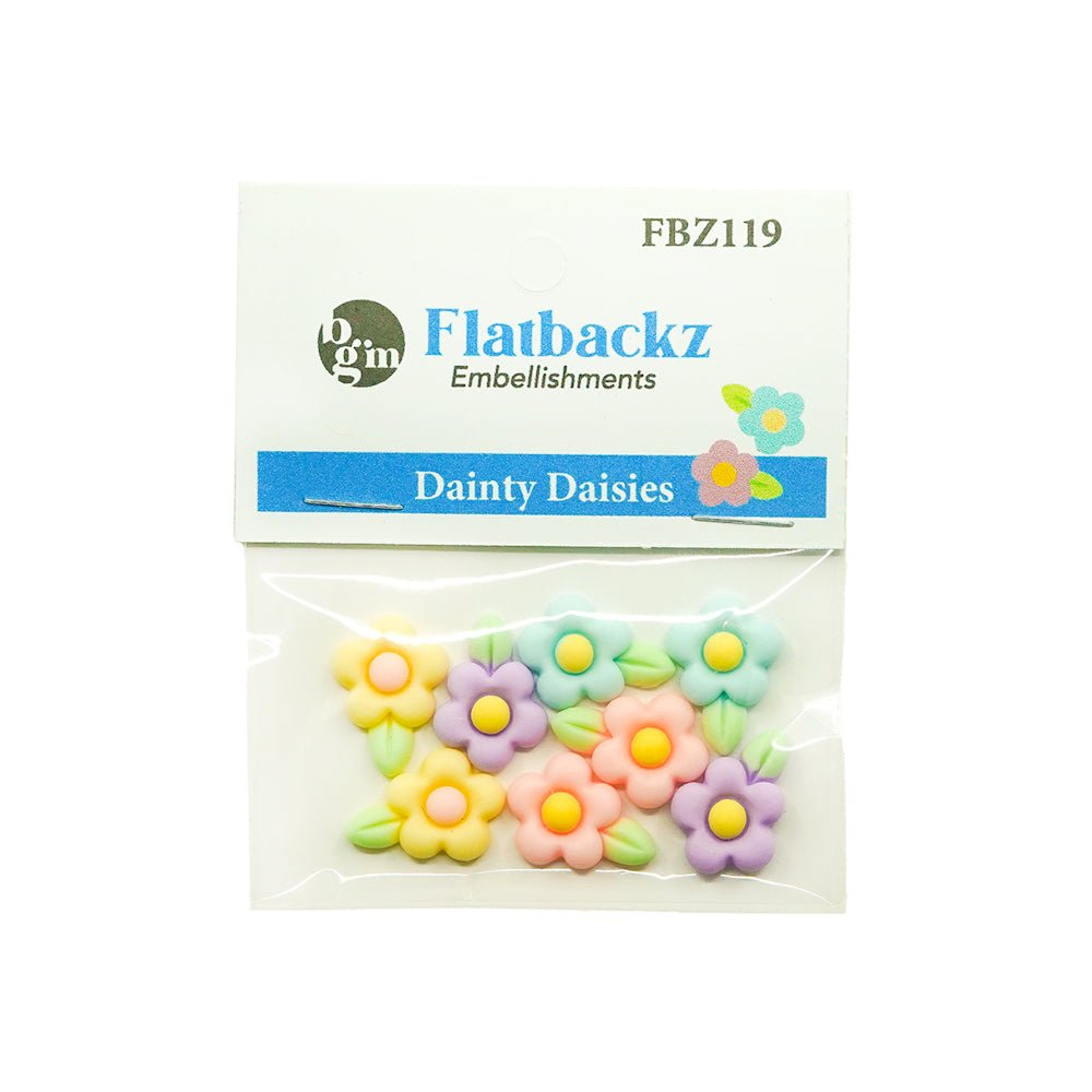 Flatbackz Flowers Group - Buttons Galore and More