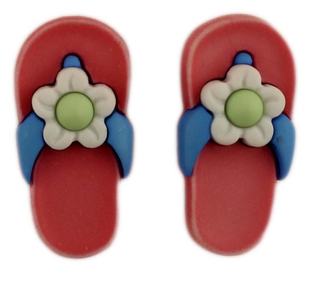 Flip Flops - Buttons Galore and More