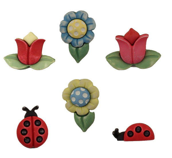 Flowers & Ladybugs - 1