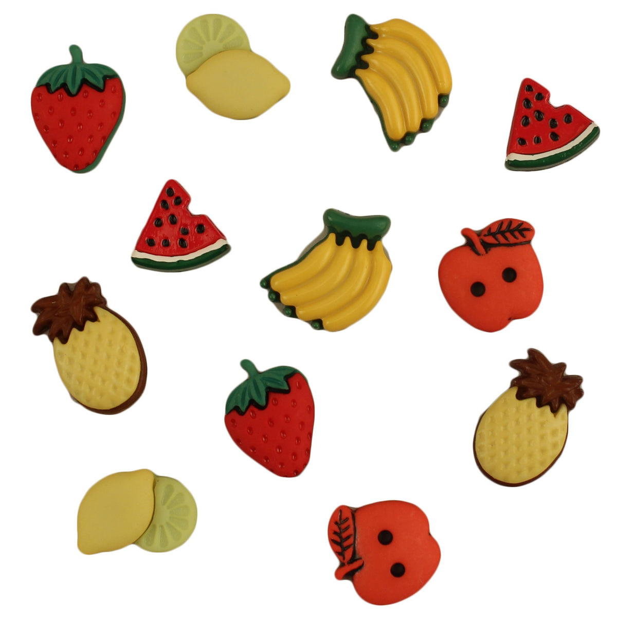 Meals Buttons Food Theme Decorative Novelty Buttons for sewing, crafts, scrapbooks ...