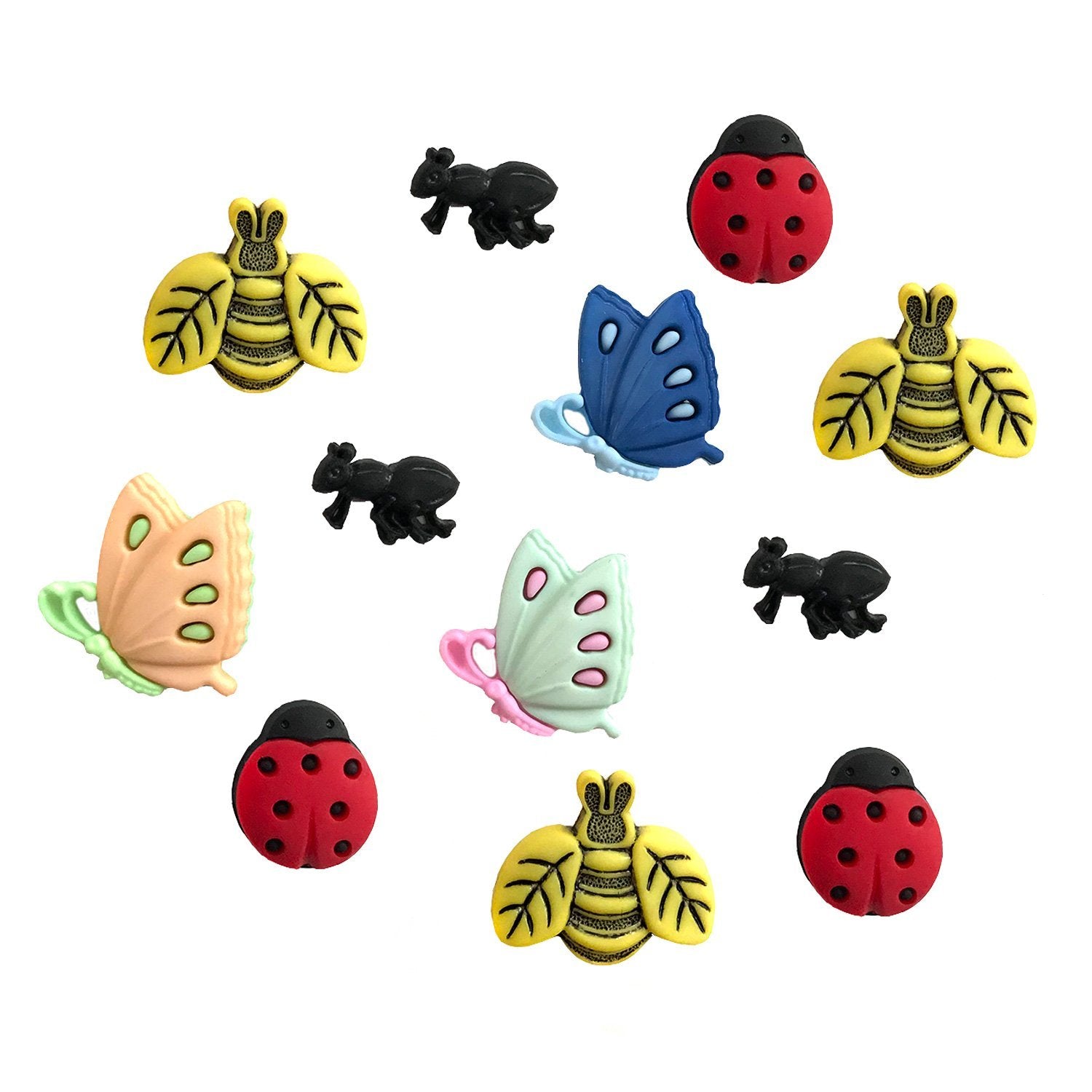 Garden Bugs-4243 - Buttons Galore and More