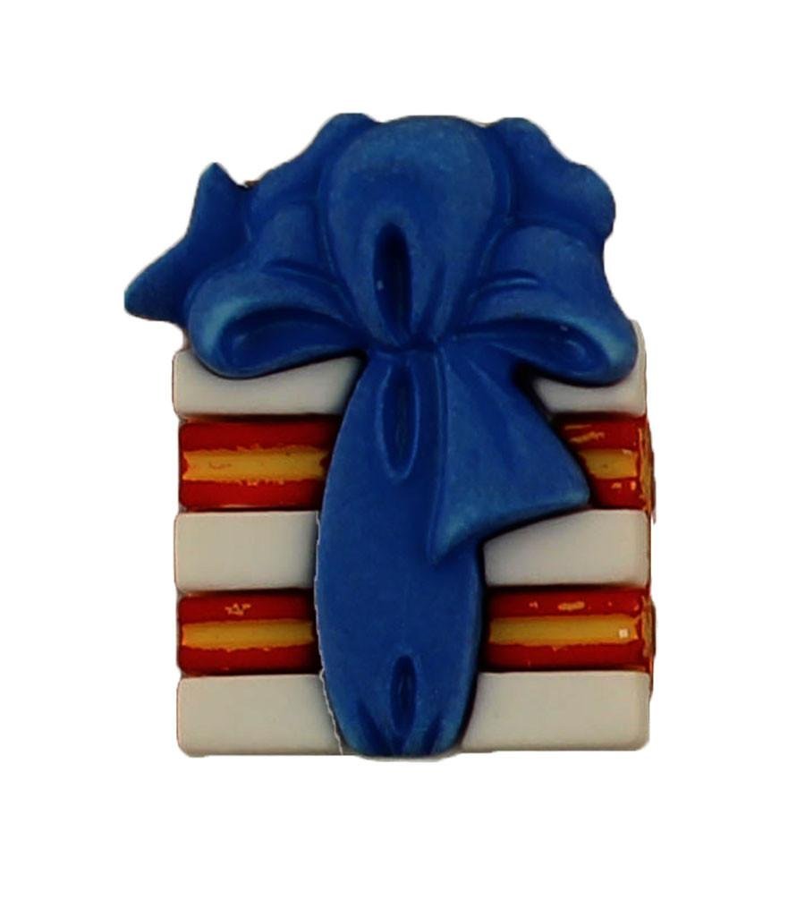 Gift With Hoizontal Stripe - B1023 - Buttons Galore and More