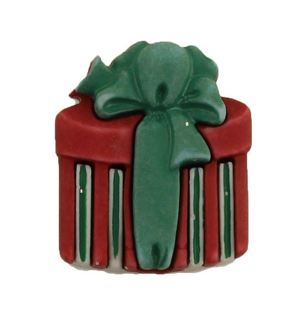 Gift with Vertical Stripe 3D Bulk Buttons - 3