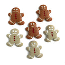 Gingebread Cookies Buttons for Christmas Crafts | Buttons Glore ...