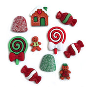 Gingerbread Cottage-4820 - Buttons Galore and More