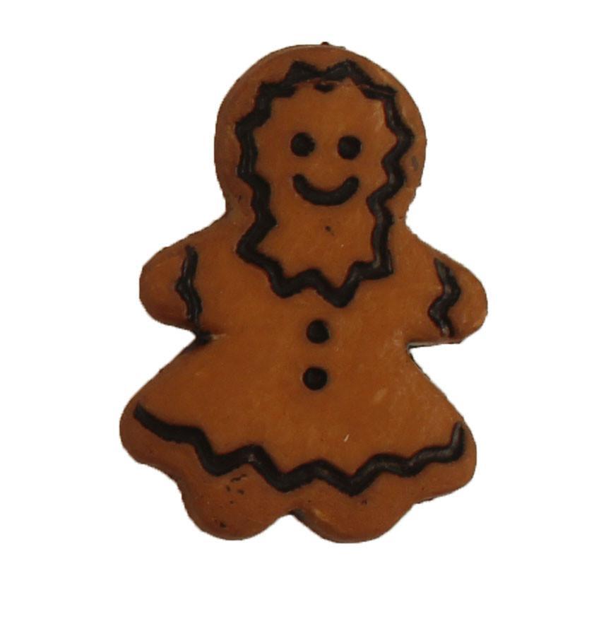 Gingerbread Girl - Buttons Galore and More