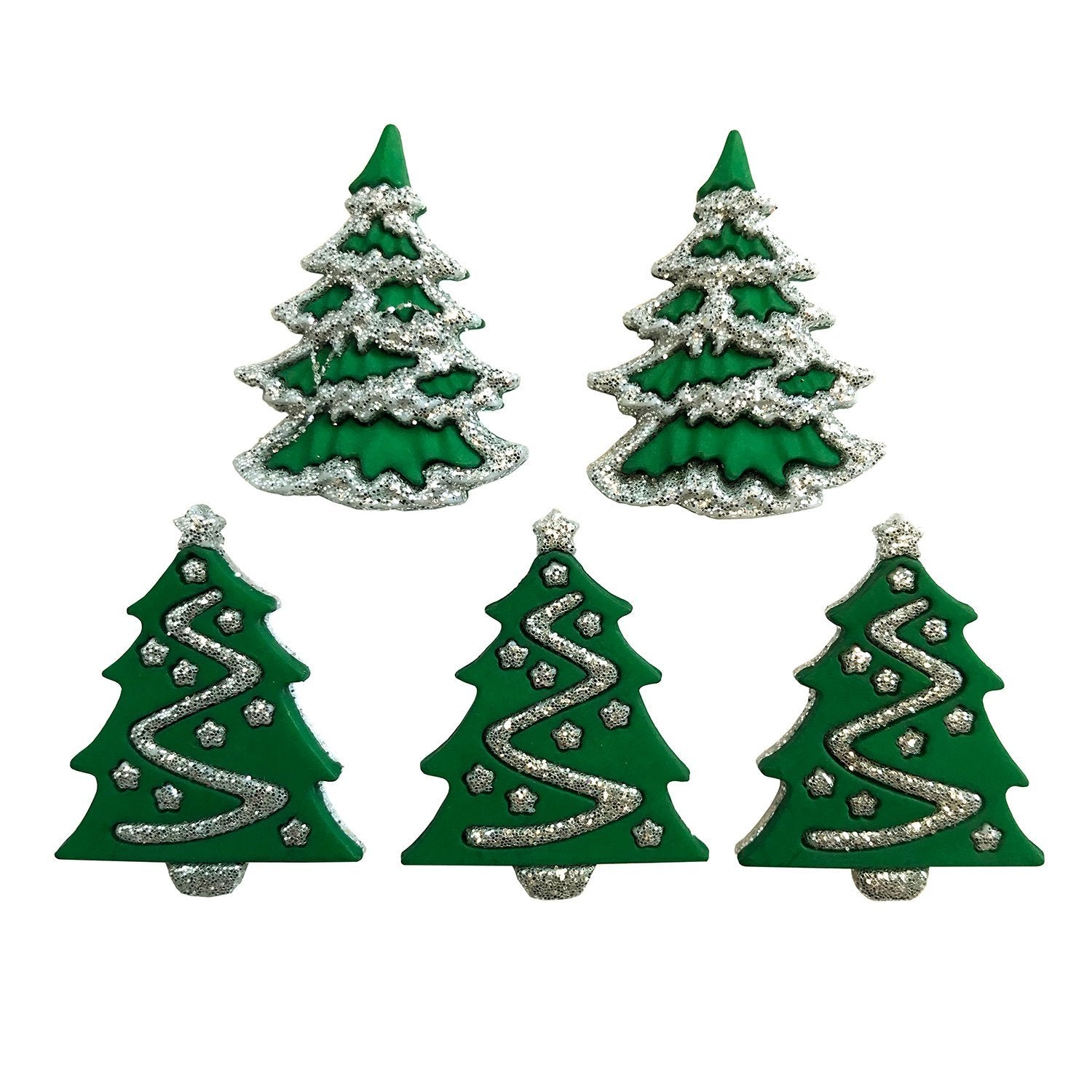 Glitter Trees - 4826 - Buttons Galore and More