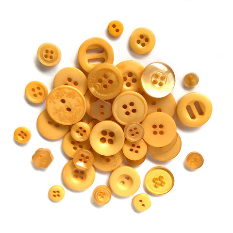 Golden Yellow - BTP7408 - Buttons Galore and More