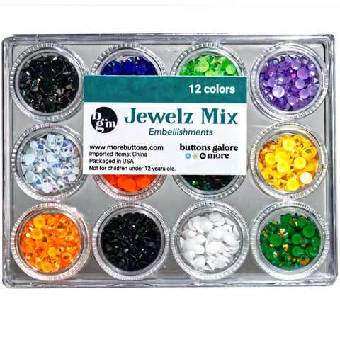 Halloween Jewelz Mix - Buttons Galore and More