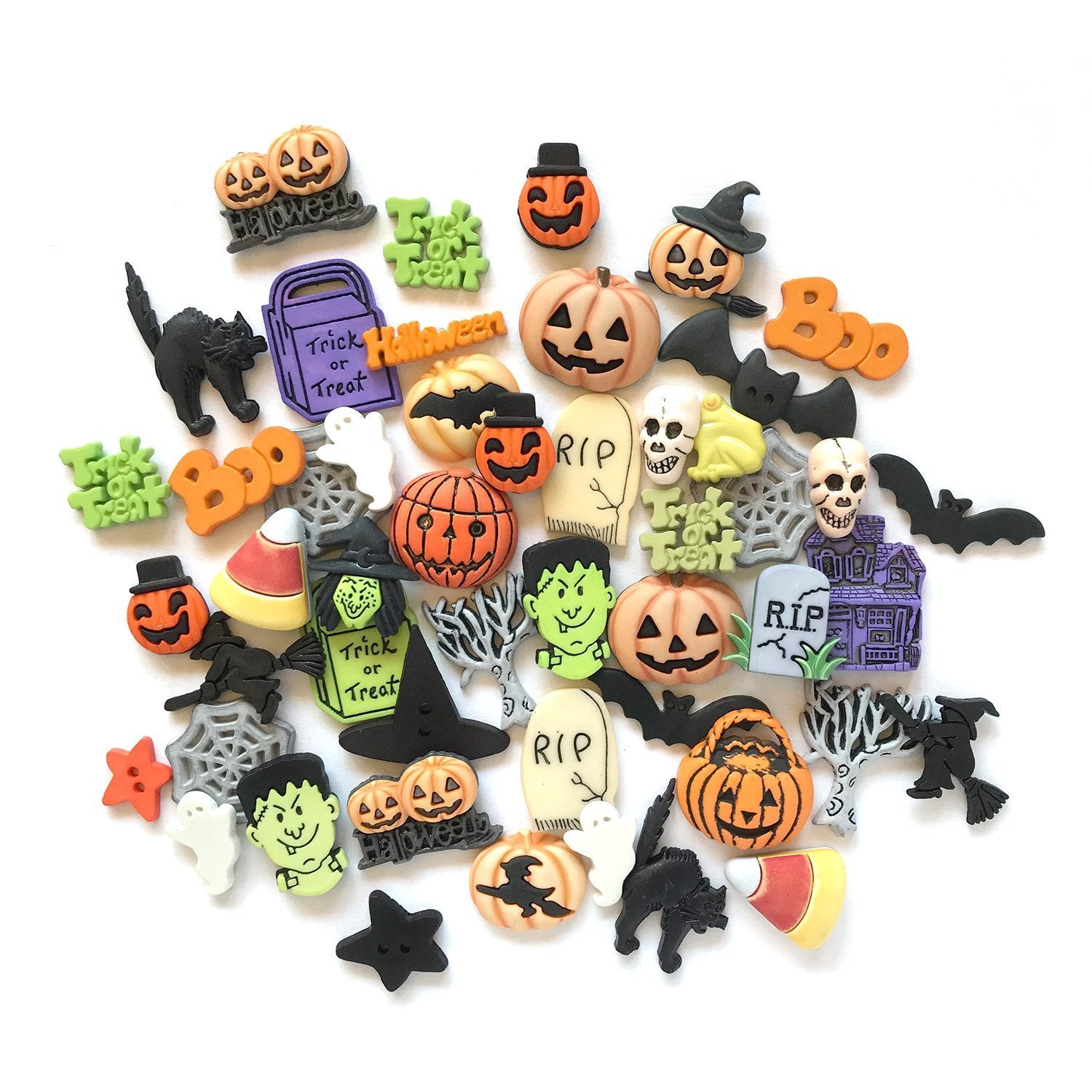 Halloween Super Value Pack - Buttons Galore and More