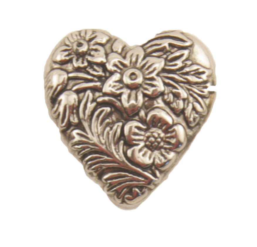 Heart with Roses - Buttons Galore and More