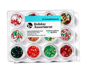 Holiday Embellishment Assortment - Buttons Galore and More