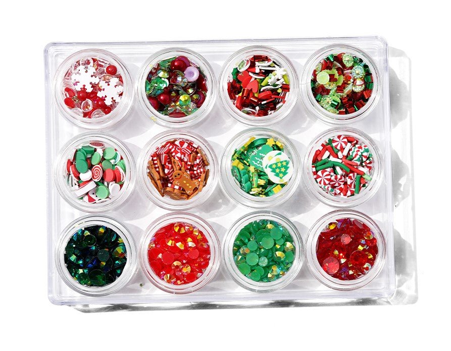 Holiday Embellishment Assortment - Buttons Galore and More