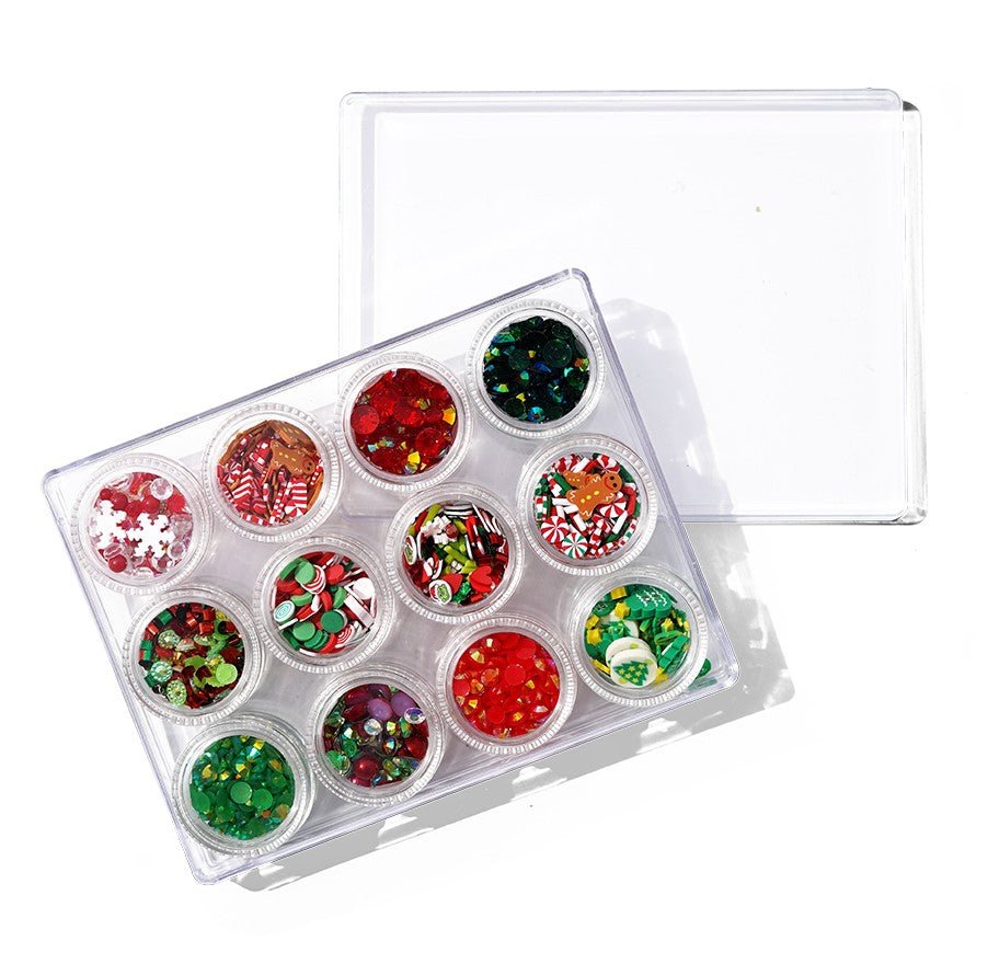 Holiday Embellishment Assortment - Buttons Galore and More
