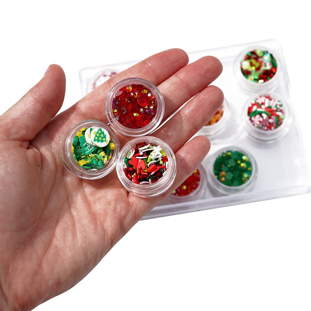 Holiday Embellishment Assortment - Buttons Galore and More