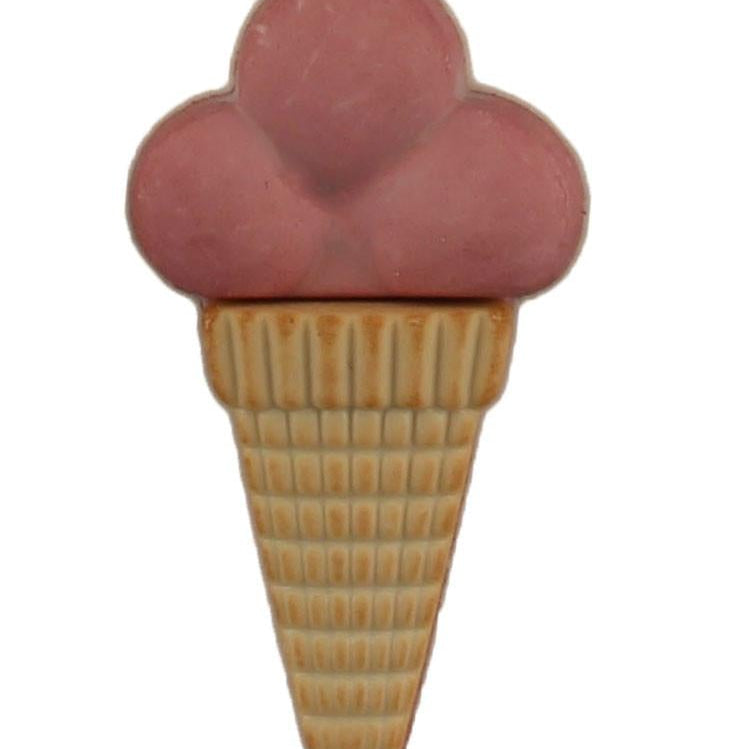 Ice Cream Cone - Buttons Galore and More