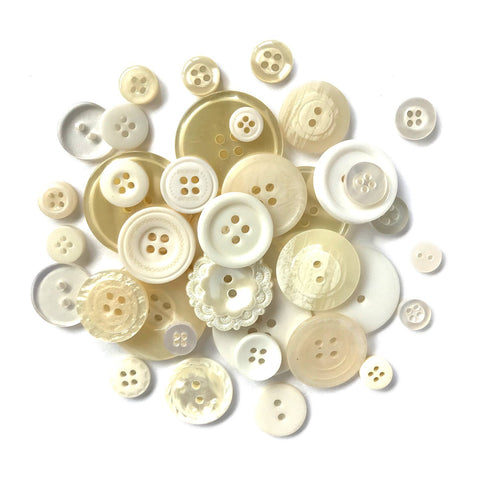 Ivory/Pearl - HAB108 - Buttons Galore and More