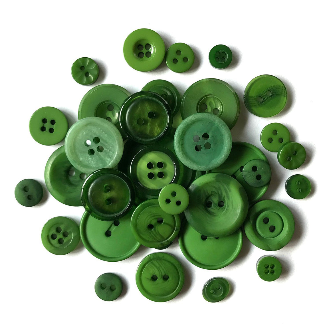 Green Bulk Buttons for Sewing & Button Crafts | Buttons Galore & More ...