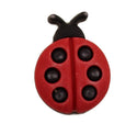Ladybug 3D Bulk Buttons - 2
