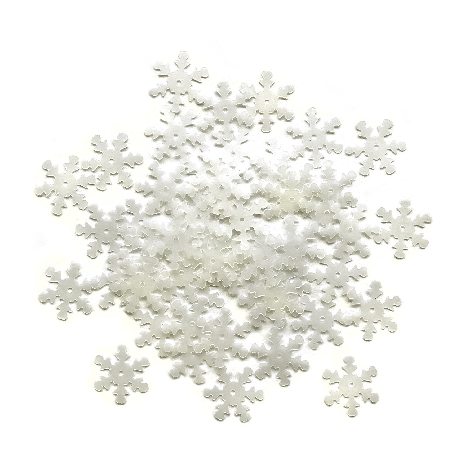 Large Snowflakes - Confetti Shapes