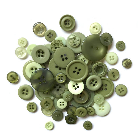 Leafy Green-MJ110 - Buttons Galore and More