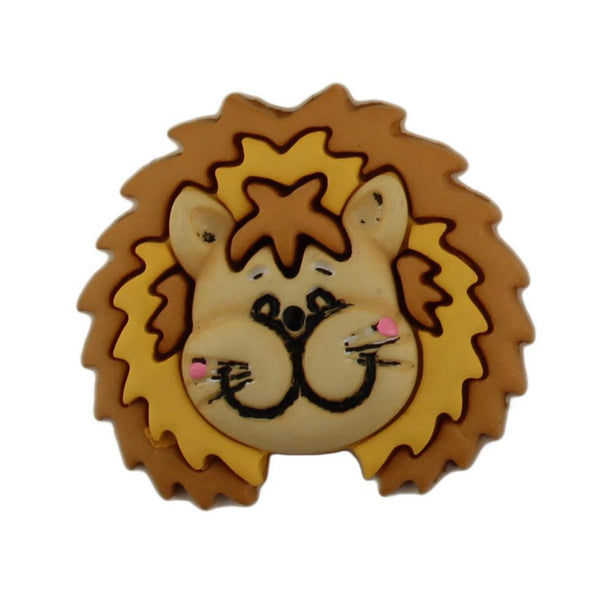 Lester The Lion 3D Bulk Buttons - 1