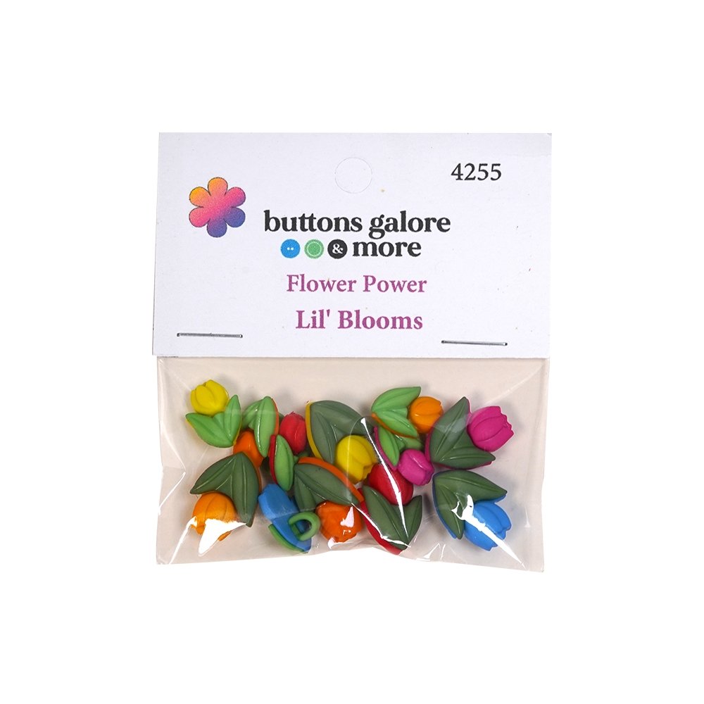 Flowers & Garden Theme Buttons for Sewing and Craft | Buttons Galore ...