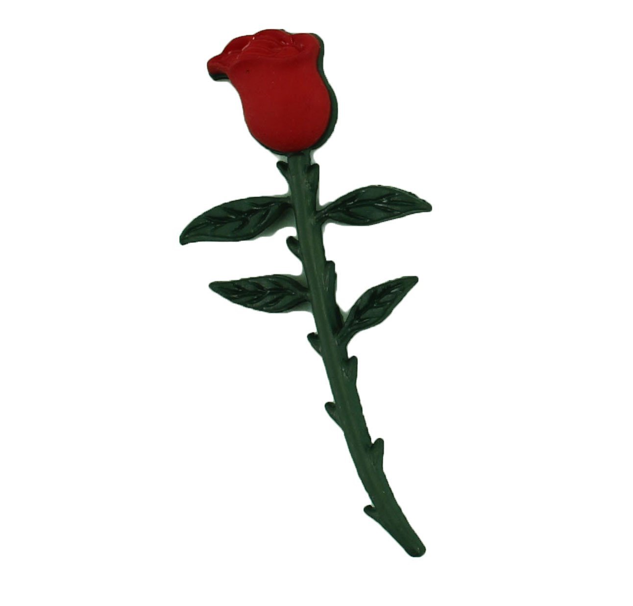 Long Stem Rose - B927 - Buttons Galore and More