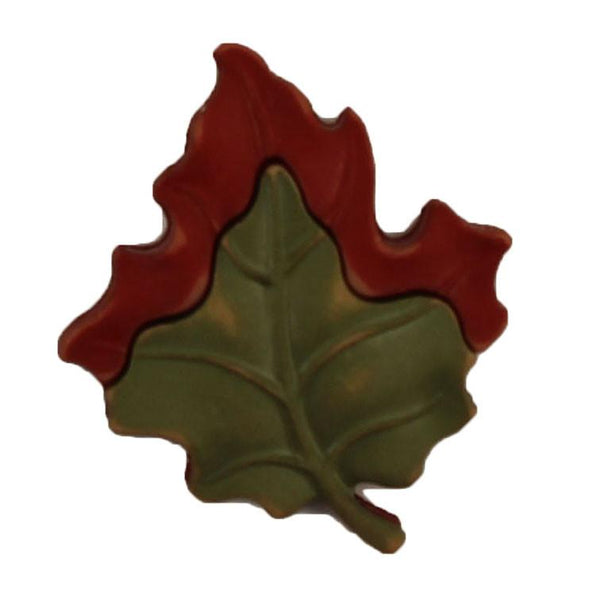 Maple Leaf Button 3D Bulk Buttons - 2