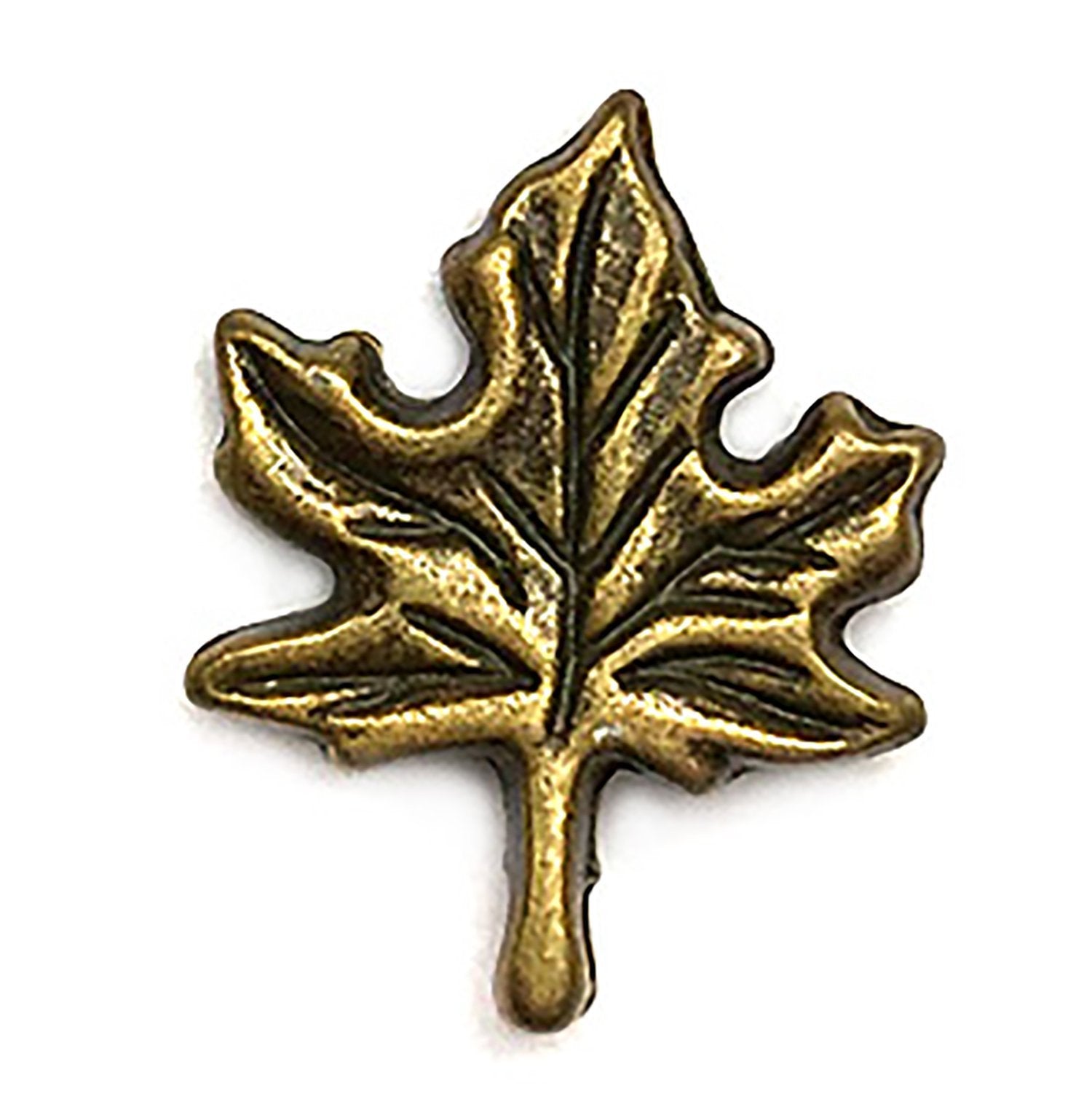 Maple Leaf Charm - Buttons Galore and More