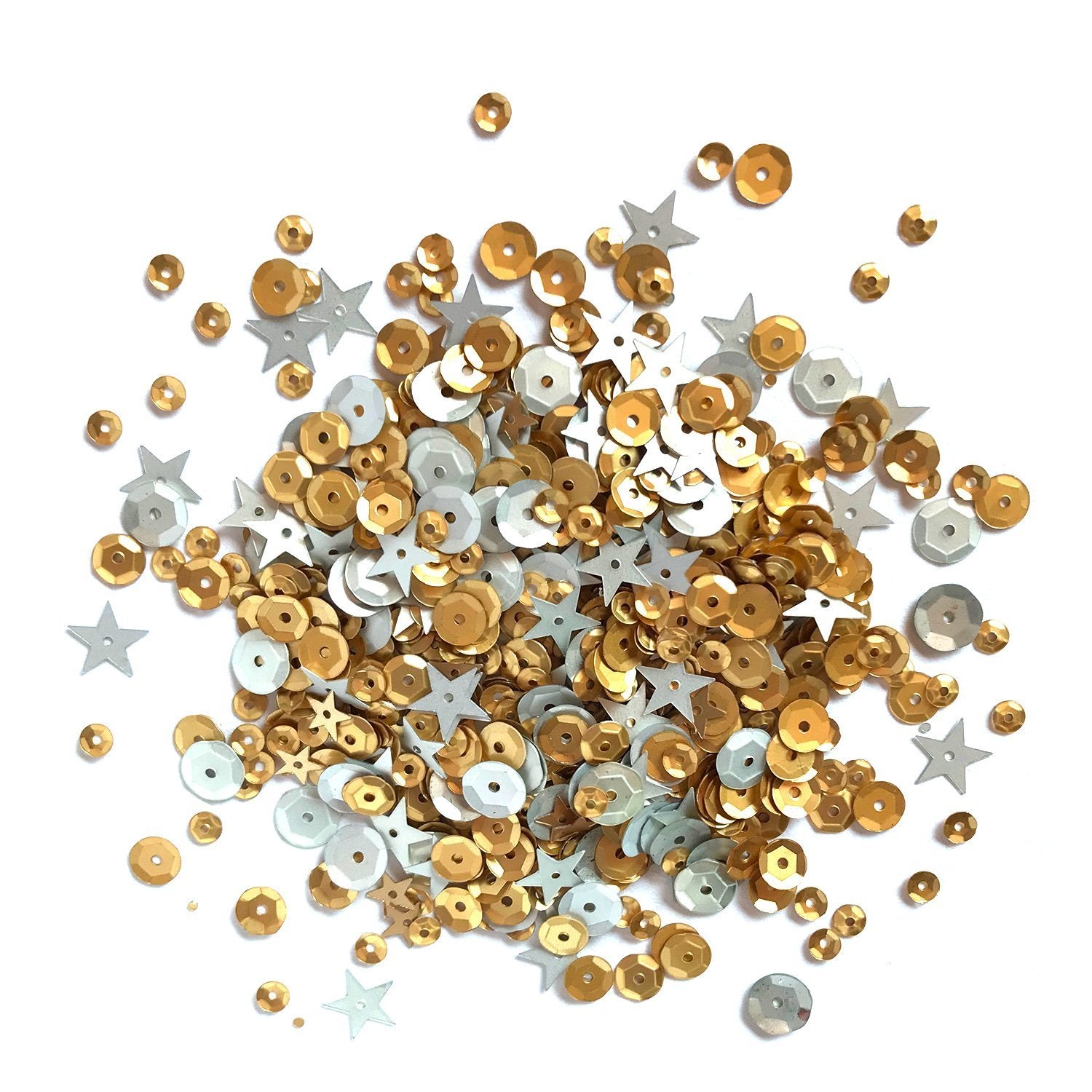 Metallic - Bulk Sequins - Buttons Galore and More
