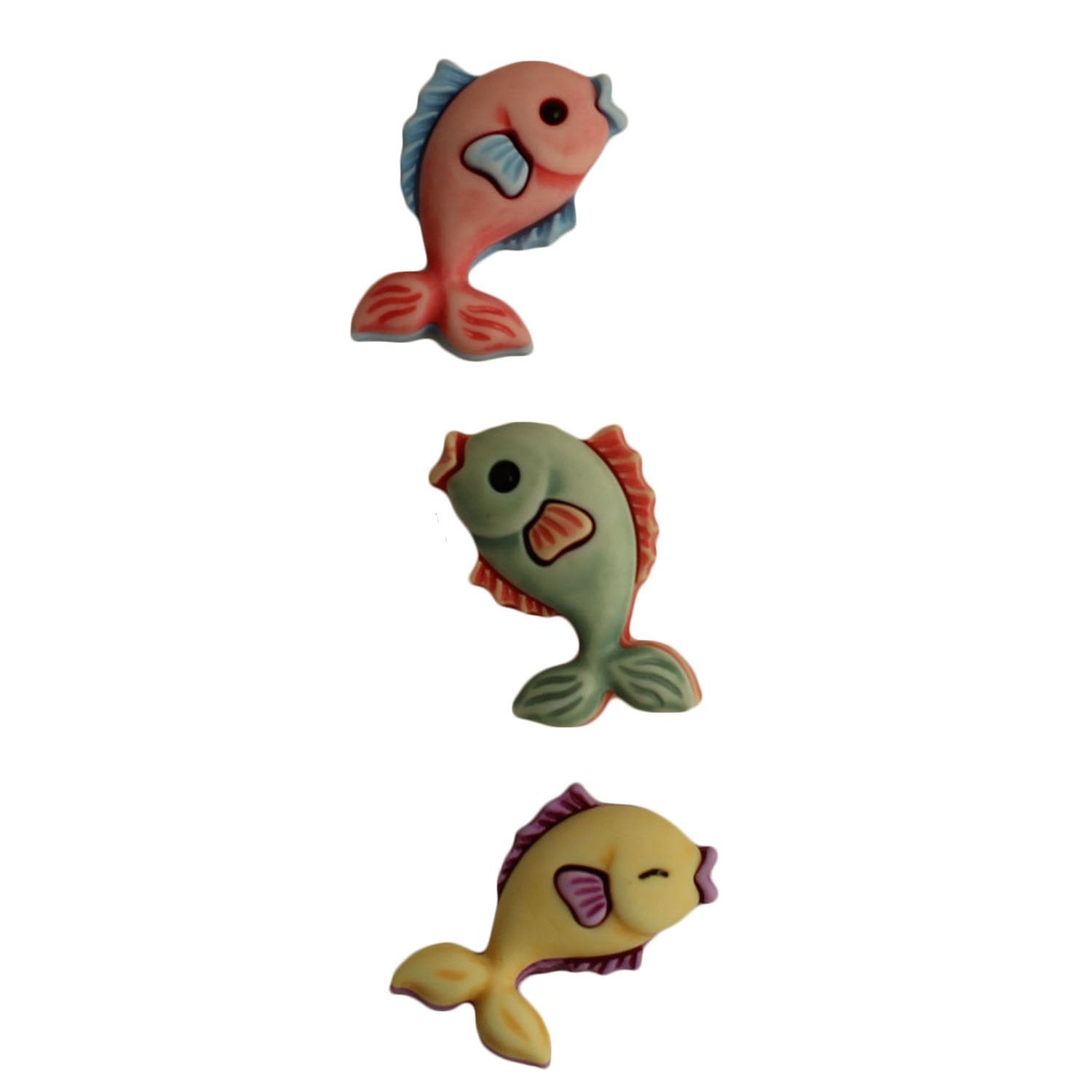 Multi Fish-BZ115 - Buttons Galore and More